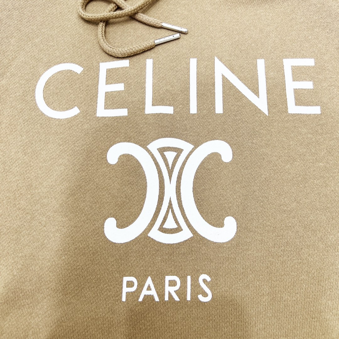 CELINE/赛琳 22FW 大字母印花连帽卫衣