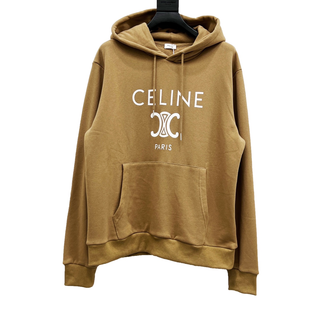 CELINE/赛琳 22FW 大字母印花连帽卫衣