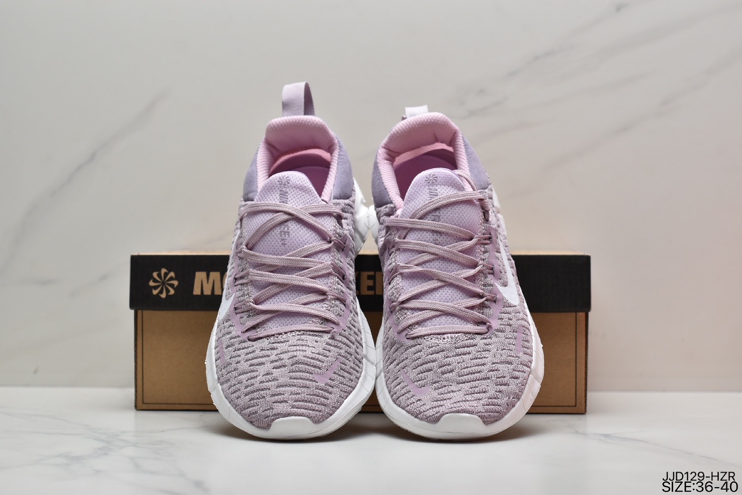 130 真标耐克Nike Free RN Flyknit 2018 赤足5.0二代轻跑鞋 CZ1891-300