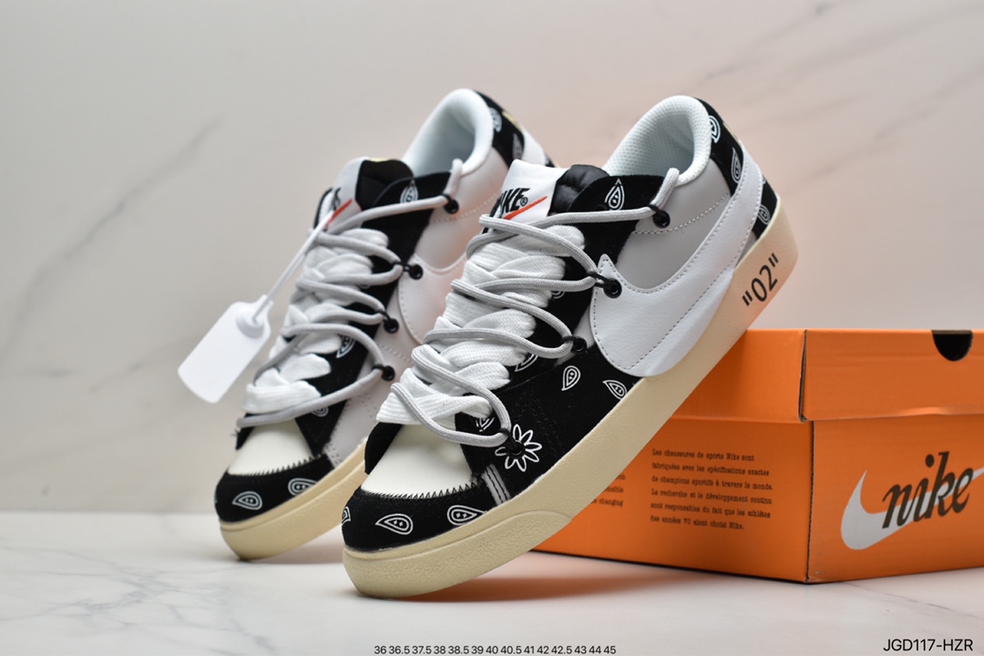 180 开拓者 Nike Blazer Mid ’77 Jumbo 大勾高帮板鞋DD3111-100