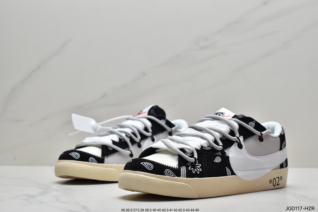 180 开拓者 Nike Blazer Mid ’77 Jumbo 大勾高帮板鞋DD3111-100