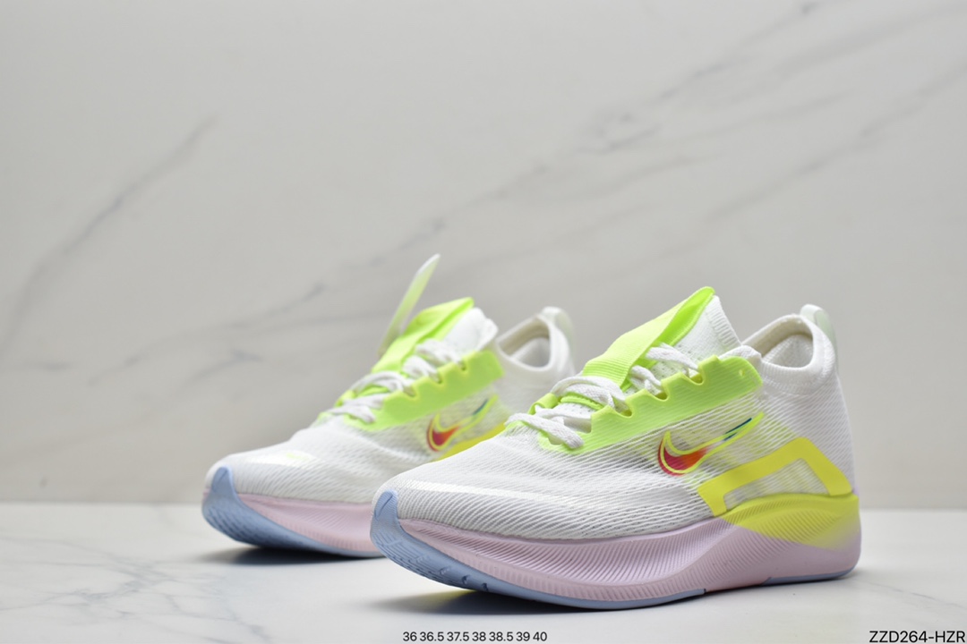 250  Nike Zoom Fly 4 超轻跑步鞋 鞋底搭载真实碳纤维板 CT2392-006