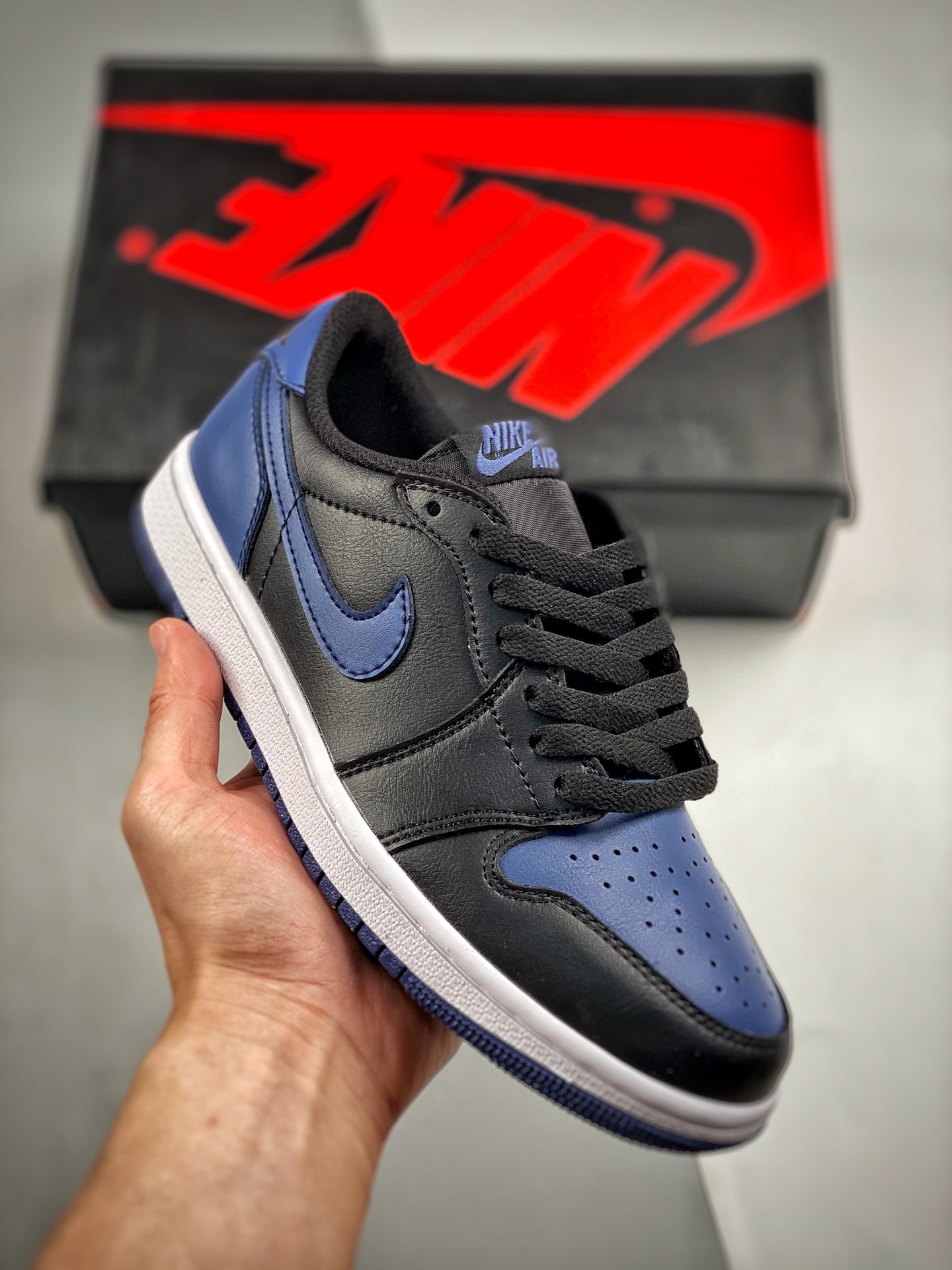 -4 Air Jordan 1 Low Único en el mercado con piel de primera capa AJ1 Jordan 1 de caña baja casual de skate, c…