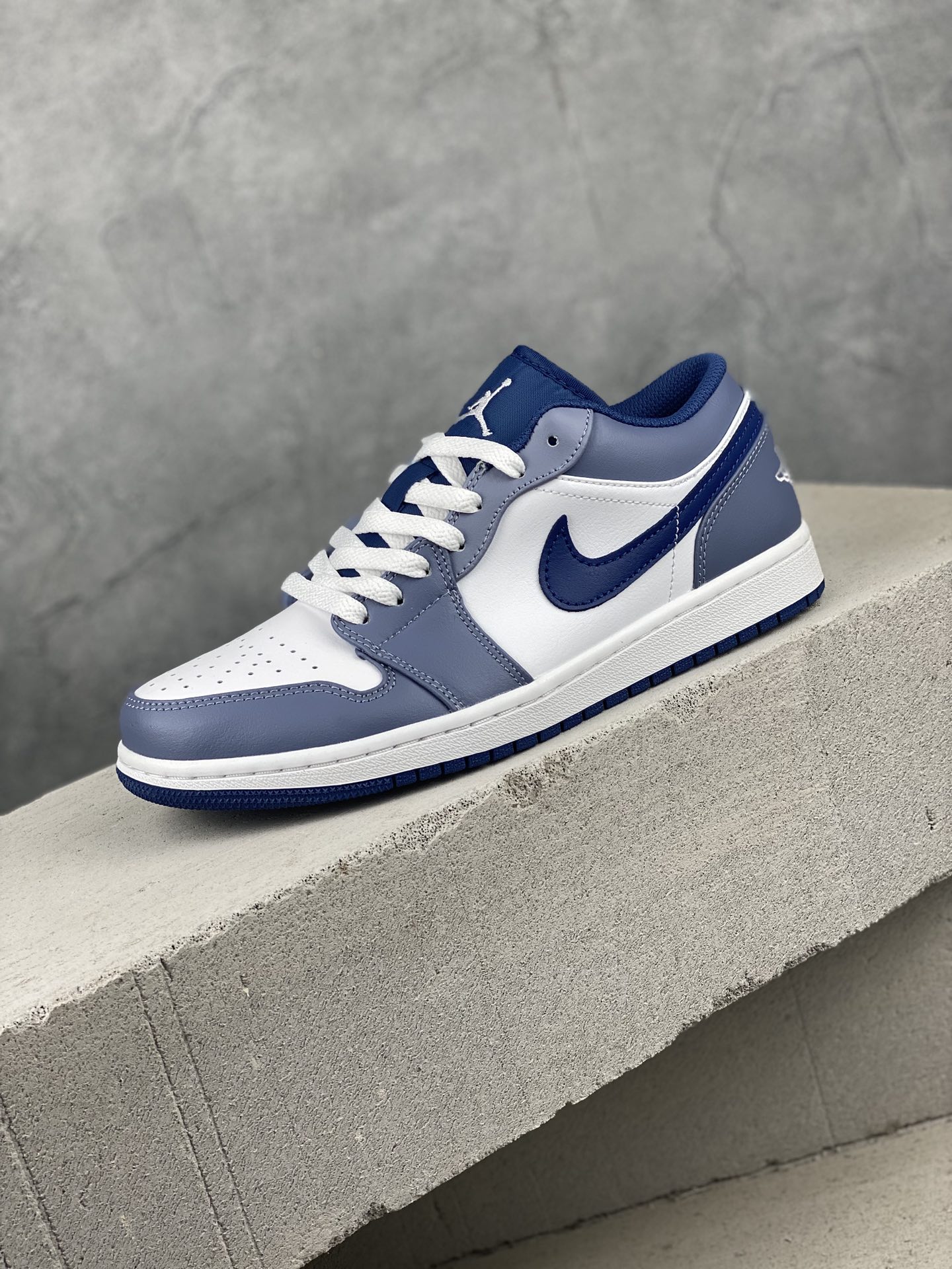 AJLow海军蓝Size:35.5-45总裁R版出品-AirJordan1Low海军蓝553558-41