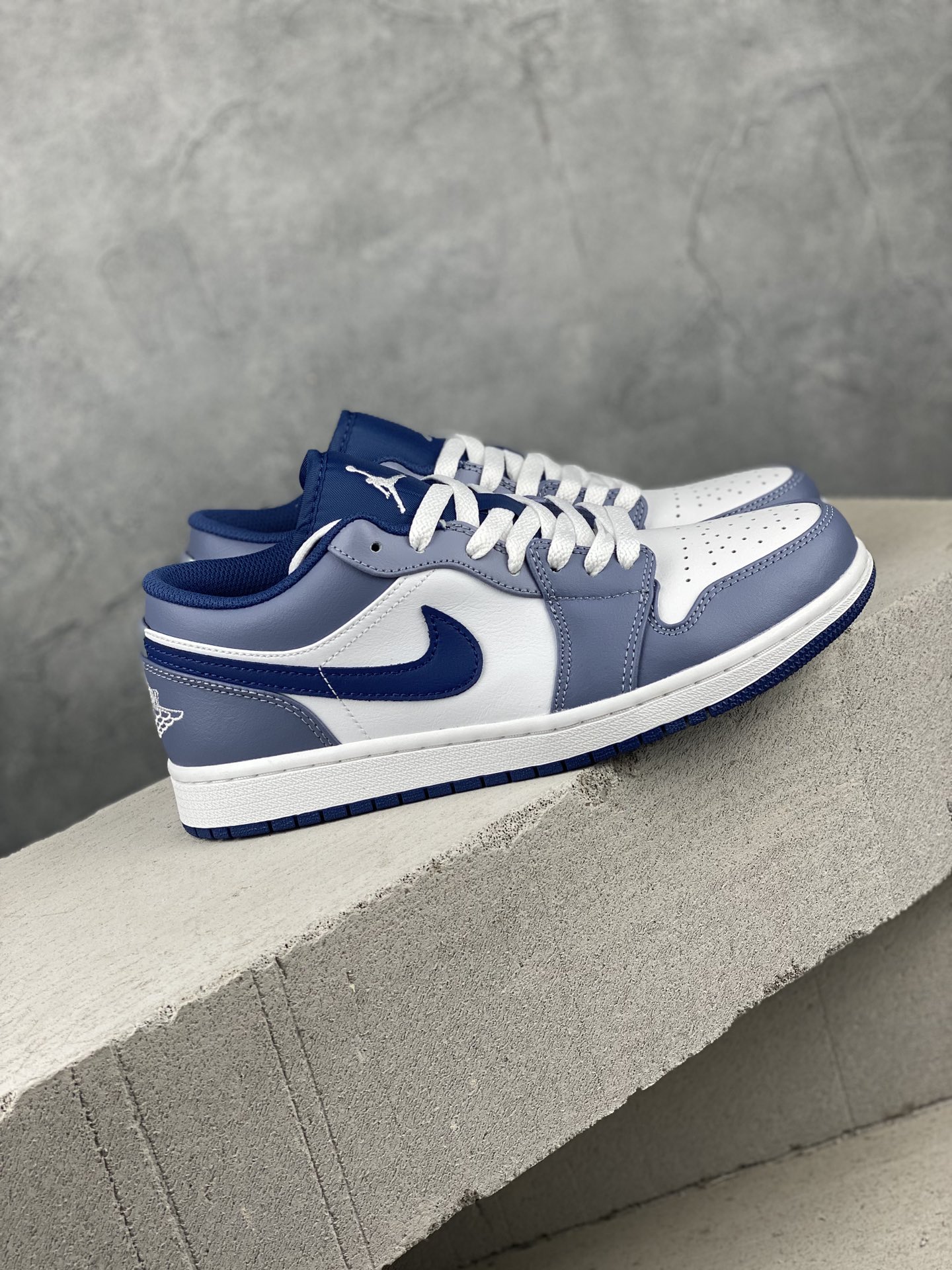 AJLow海军蓝Size:35.5-45总裁R版出品-AirJordan1Low海军蓝553558-41