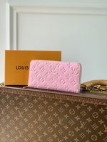 High-End Designer
 Louis Vuitton Wallet Pink Empreinte​ M81299