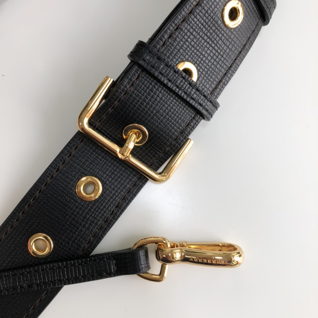 Burberry巴宝莉House格纹裁片The Buckle 搭扣包