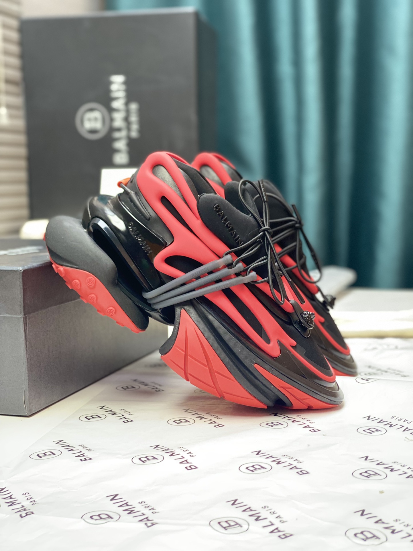 Balman New Pure Spaceship Sport Shoes: Original Production Tailors, Fine Embroidery, TPU Air Vent. - 图片 1