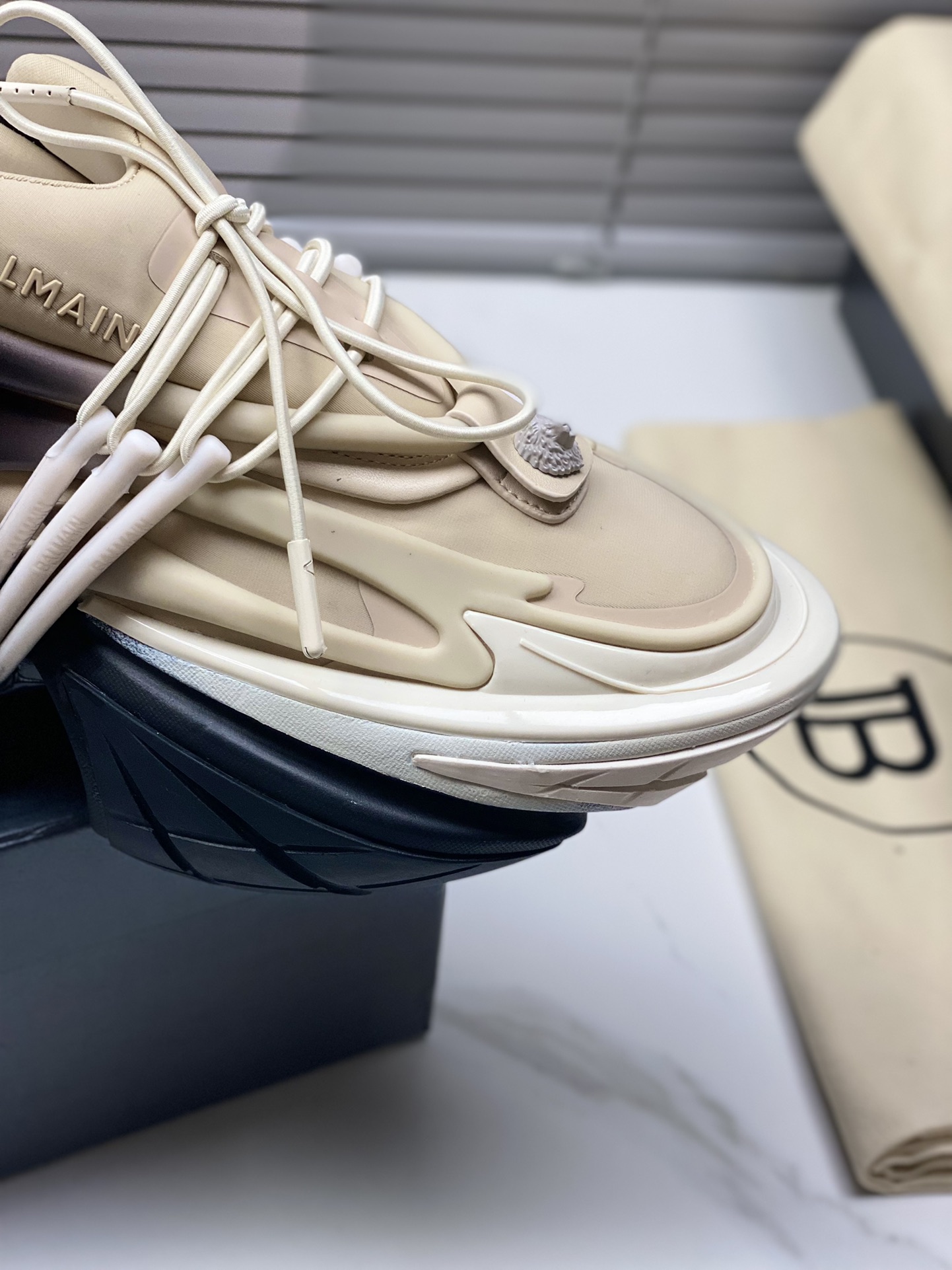 Balman New Pure Spaceship Sport Shoes: Original Tailored Accessories, Fine Embroidery, TPU Air Vent. - 图片 7