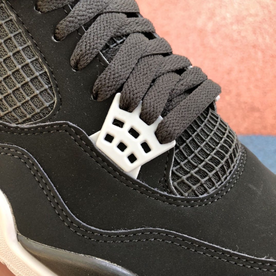 aj4黑红纯原版Air Jordan 4 Bred AJ4 黑红公牛 19年复刻 308497-060