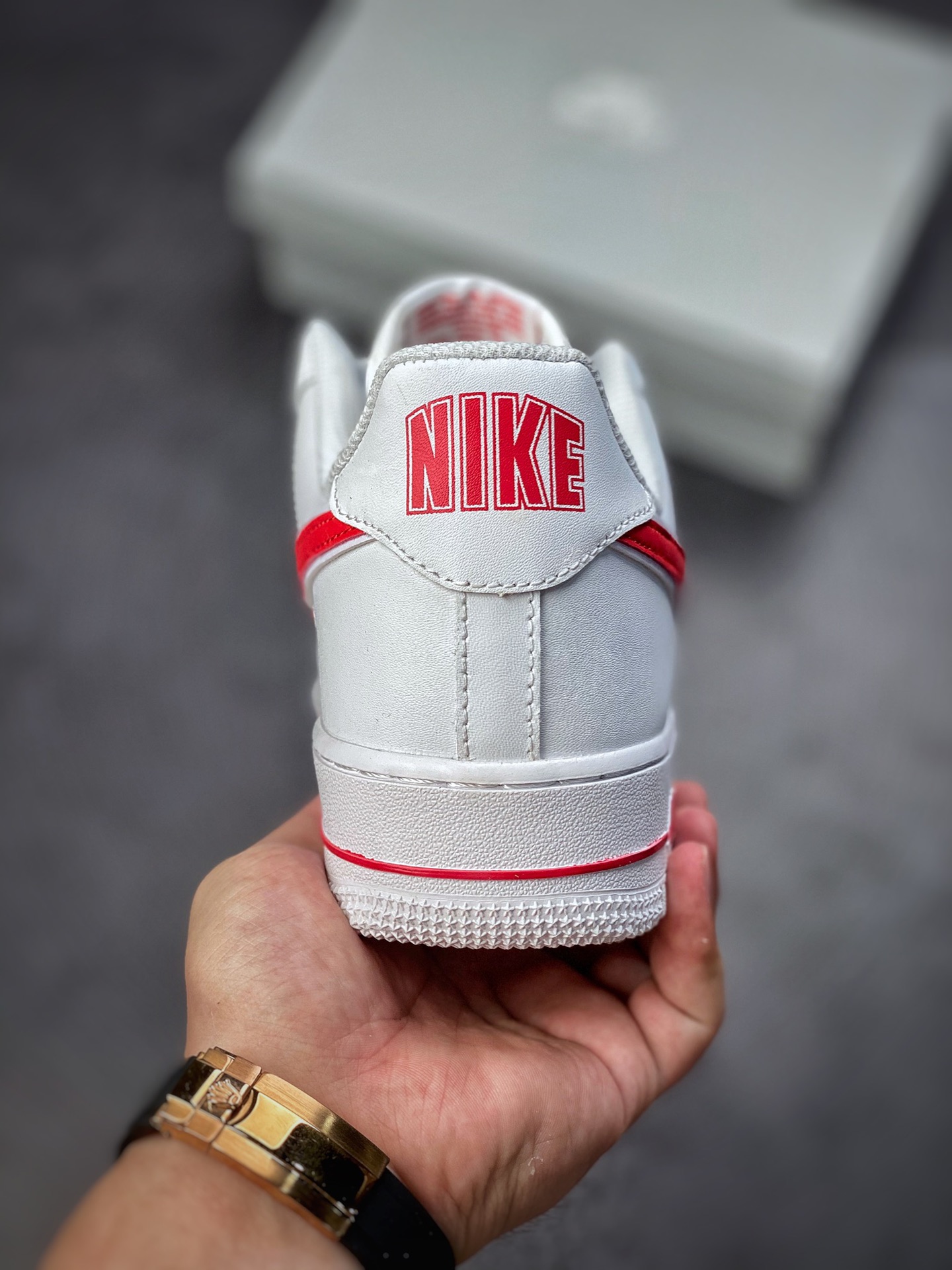 Nike Air Force 1 Low 07 White Red AO2423-102