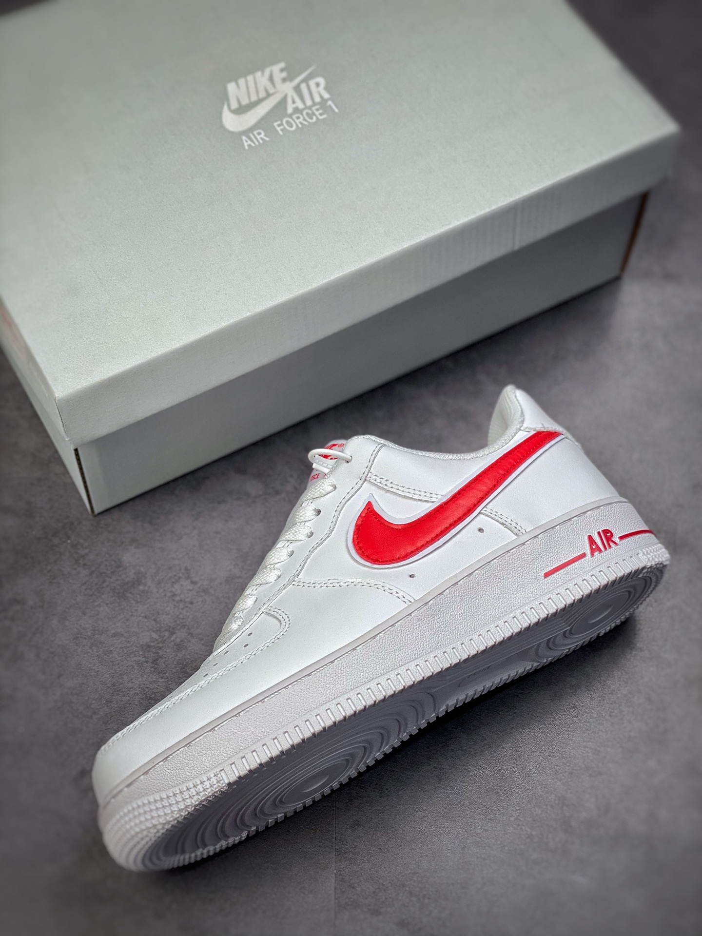 Nike Air Force 1 Low 07 White Red AO2423-102