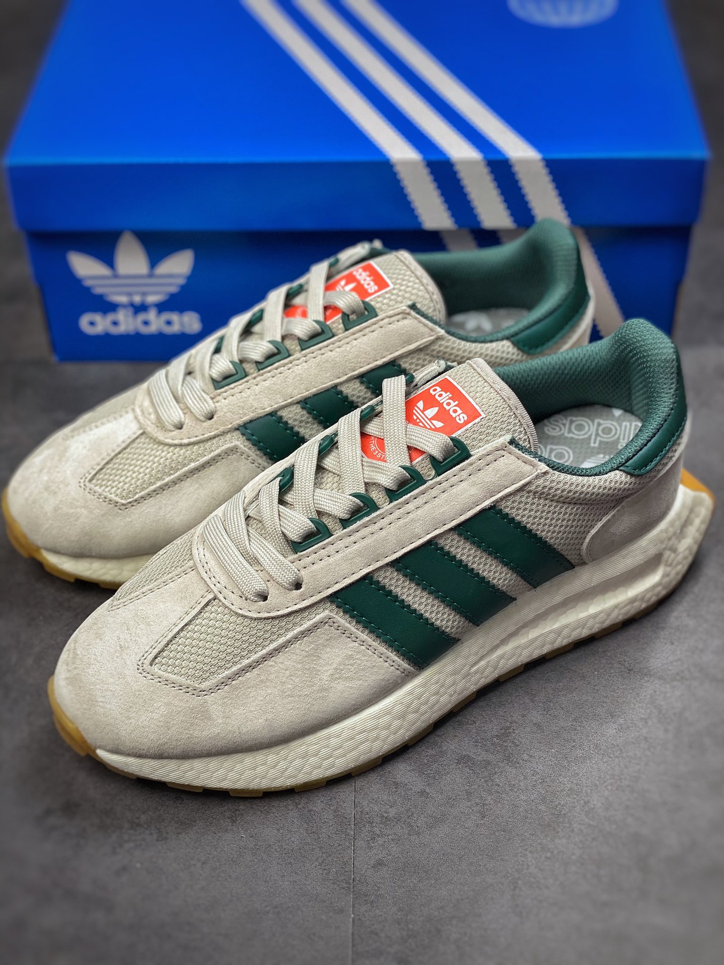 adidas Racing E5 Boost Prototype Speed ??Light Retro Series HP7848