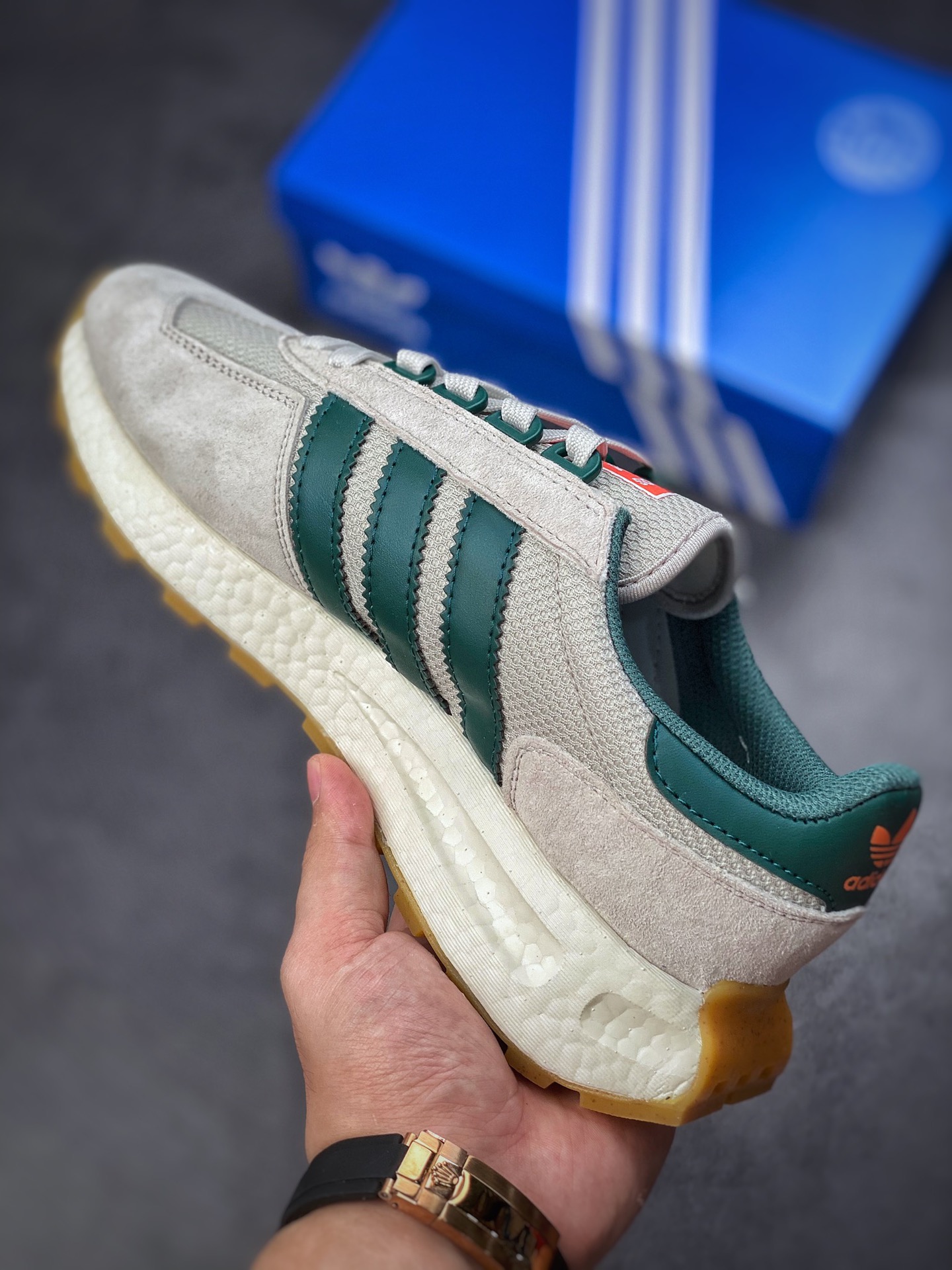 adidas Racing E5 Boost Prototype Speed ??Light Retro Series HP7848