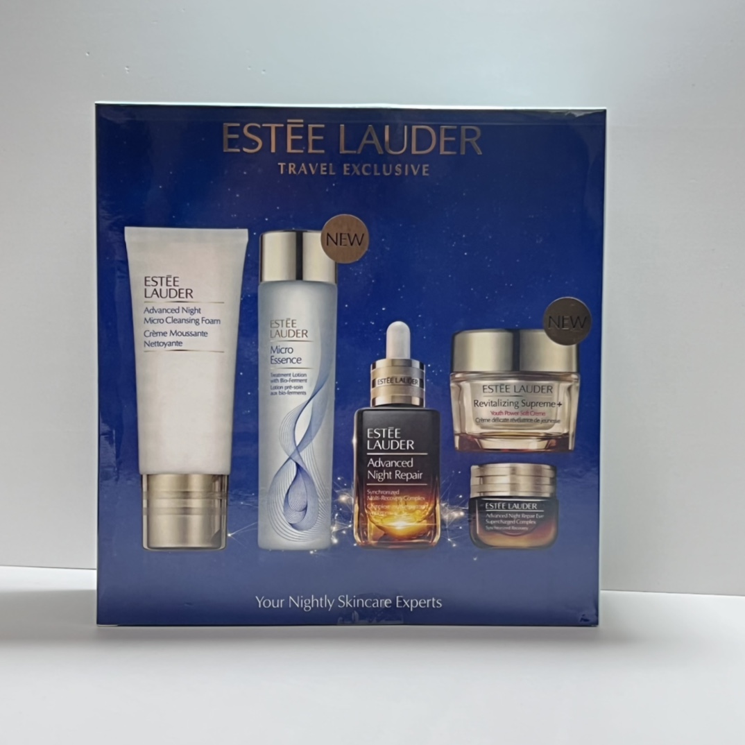 90! Price adjusted! (22 version Estée Lauder Micro Essence 5-piece set) 🔜 Includes: Micro Essence 75ml, Anti-Blu Light…