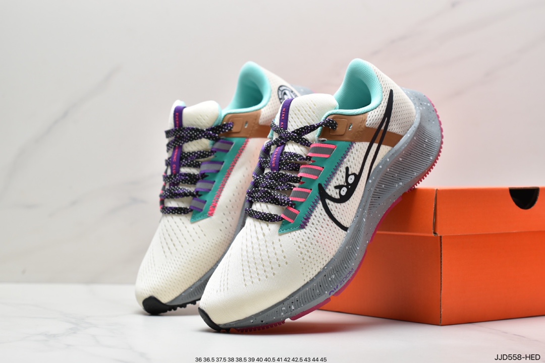 130 真标耐克Nike Zoom Pegasus 38 超级飞马涡轮增压马拉松 CW7356-002