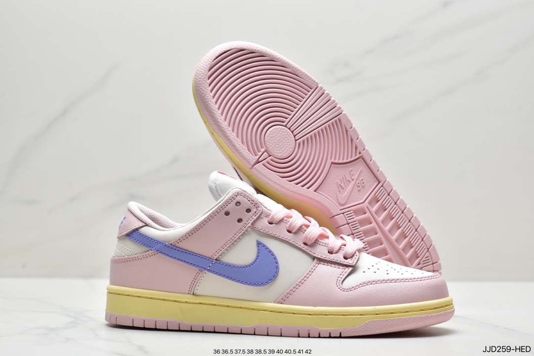130 真标Nike Dunk Low ”Triple Pink” 小猪佩奇Nike Dunk Low鞋面DH9756-600