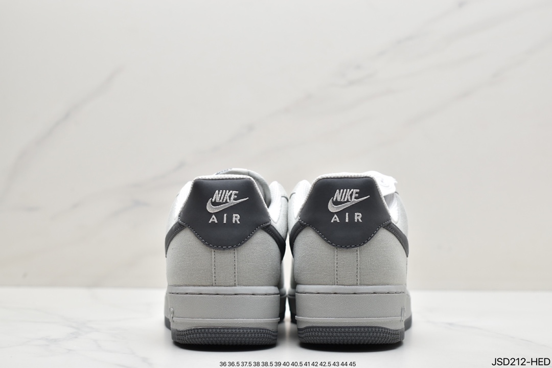 200 海外限量发售 NIke Air Force 1 ’07 蓝绿布面空军一号低帮休闲板鞋 DG2296-003