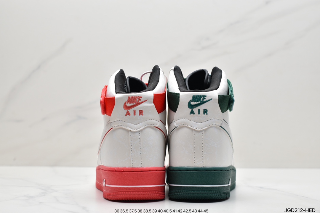 180 Air Force 1 High LE “China Hoop Dreams” 3M反光 红绿鸳鸯  CK4581-110