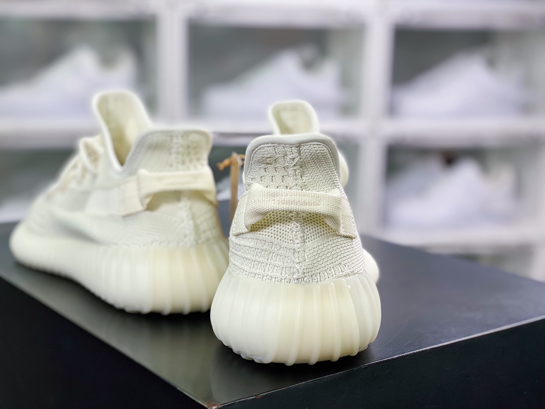 Kanye West x Yeezy Boost 350 V2 ”Pure Oat” Versatile Light Popcorn ”Pure White 2.0 Ice Cream” HQ6316