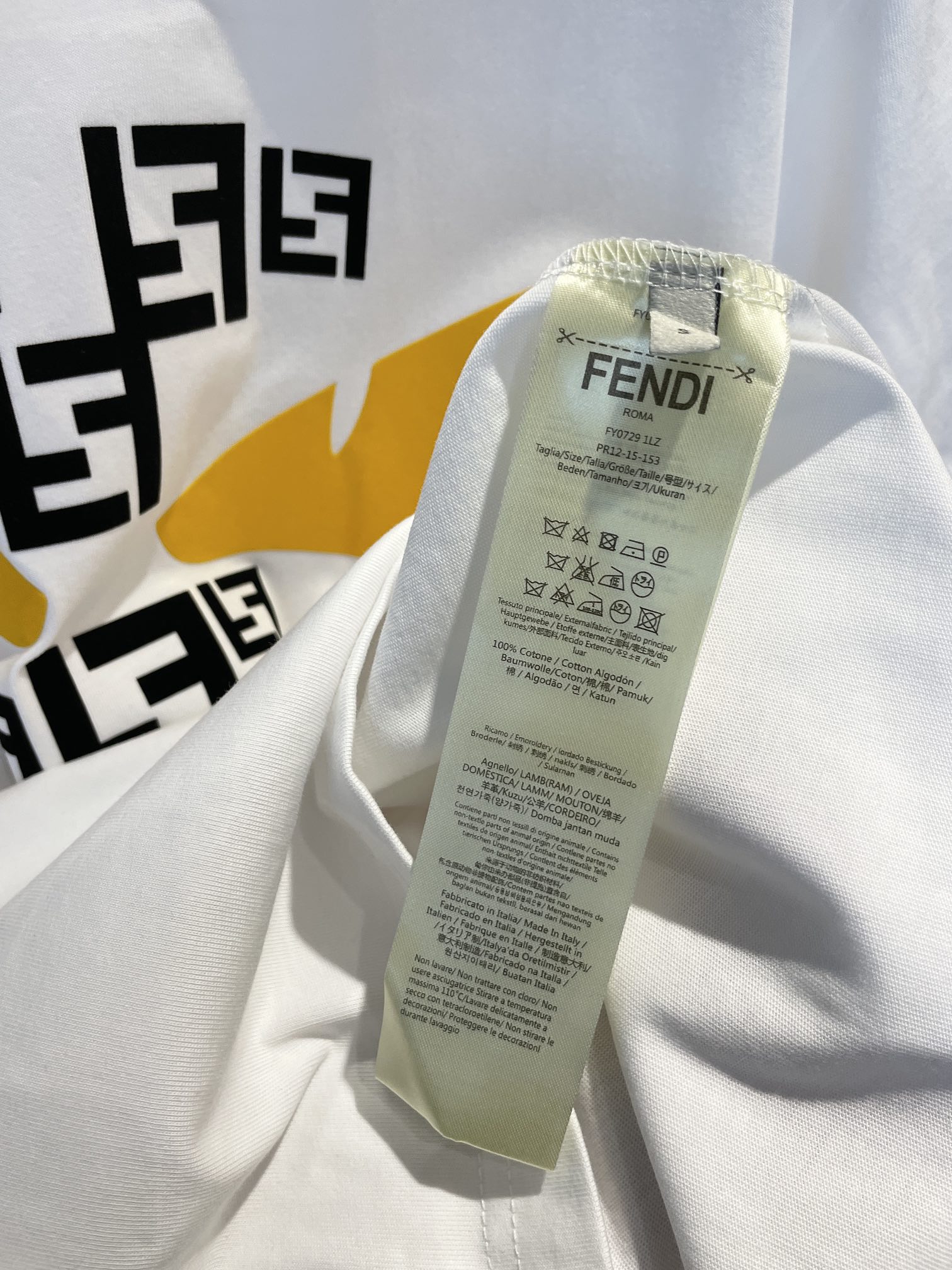 Fendi 22SS🖤经典款 升级版2.0 芬迪怪兽眼睛T恤