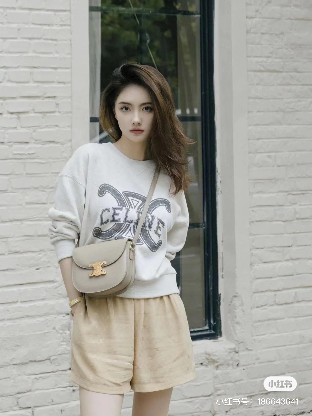 NO:213910,New early autumn #Arc de Triomphe saddle bag is available, Celine, Celine, Celine19860909早秋新款#凯旋门马鞍包 上市,赛琳celine,celine,celine,Bag