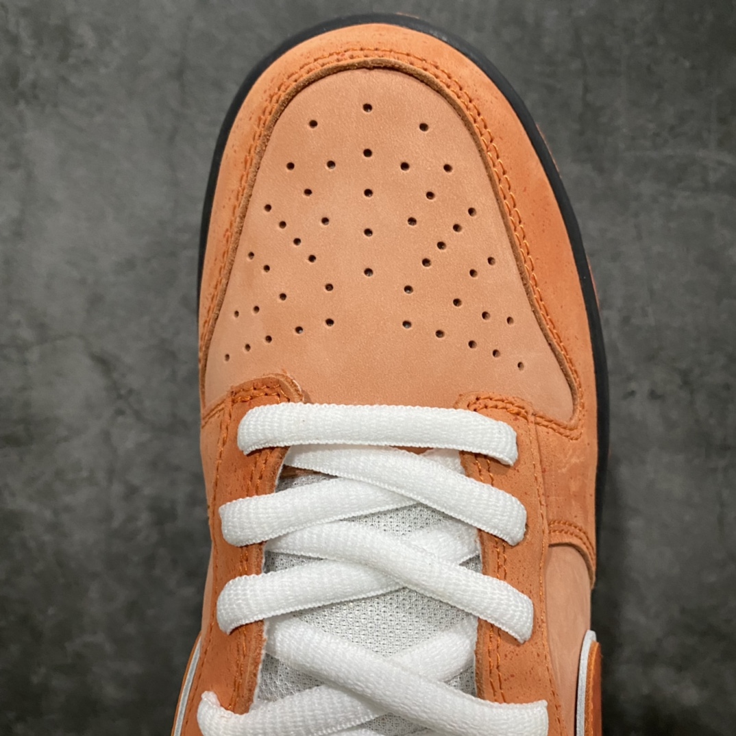 图片[5]-Top版本Dunk SB橙龙虾 波士顿知名鞋店重磅联名 Concepts x NK SB Dunk Low \”Orange Lobster\” 橙龙虾 FD8776-800 圈内最强 零售首选 独家原厂航空铝磨具打磨大底 鞋头坡度极致还原 原盒原配 圈内天花板工艺 原厂冲刀 超高清洁度 全鞋零毛边皮料切割 全套原楦原模倾力打造完美版型 采用原厂百宏鞋带以及原厂百宏织唛舌标 内标可供原厂几率过验 原厂中底布黄色点胶 原厂中底布拉帮走线遵循公司‼️ 尺码：36 36.5 37.5 38 38.5 39 40 40.5 41 42 42.5 43 44 45 46 47.5-选品中心