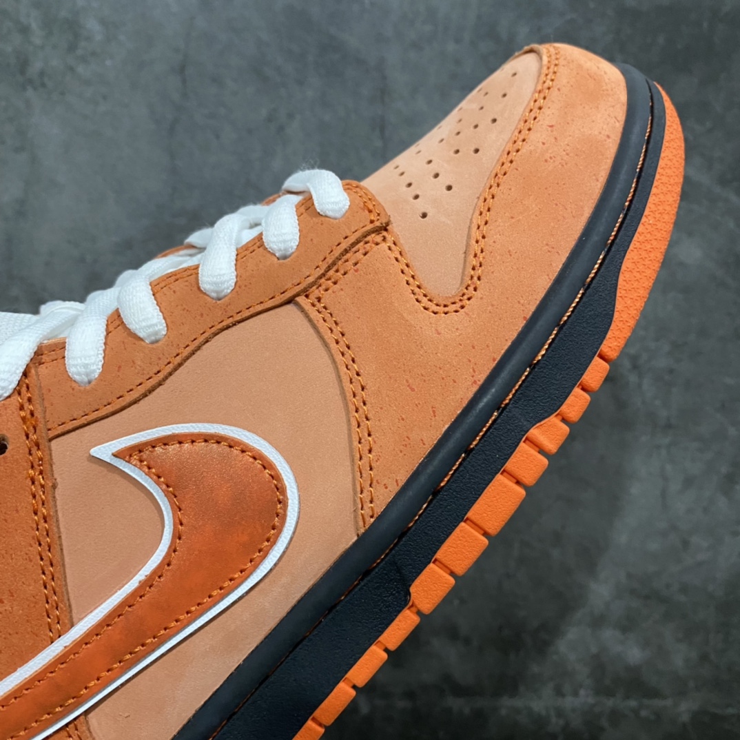 图片[6]-Top版本Dunk SB橙龙虾 波士顿知名鞋店重磅联名 Concepts x NK SB Dunk Low \”Orange Lobster\” 橙龙虾 FD8776-800 圈内最强 零售首选 独家原厂航空铝磨具打磨大底 鞋头坡度极致还原 原盒原配 圈内天花板工艺 原厂冲刀 超高清洁度 全鞋零毛边皮料切割 全套原楦原模倾力打造完美版型 采用原厂百宏鞋带以及原厂百宏织唛舌标 内标可供原厂几率过验 原厂中底布黄色点胶 原厂中底布拉帮走线遵循公司‼️ 尺码：36 36.5 37.5 38 38.5 39 40 40.5 41 42 42.5 43 44 45 46 47.5-选品中心