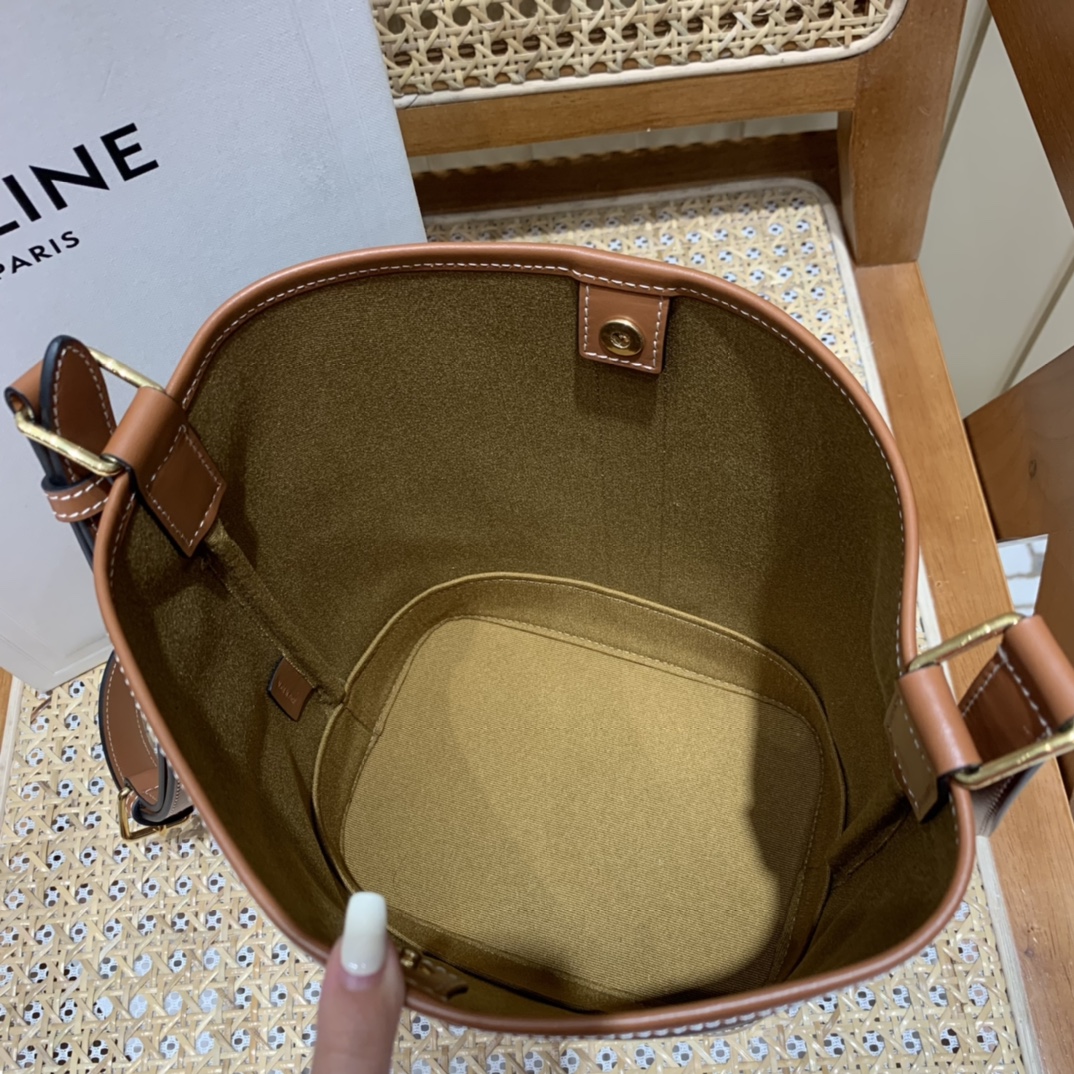 CELINE SMALL BUCKET BAG 191442老花