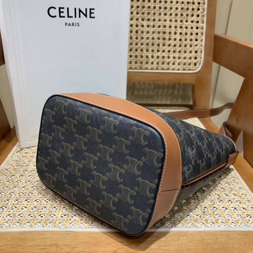 CELINE SMALL BUCKET BAG 191442老花