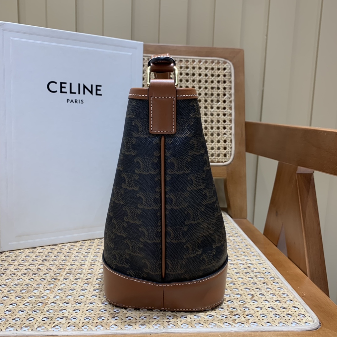 CELINE SMALL BUCKET BAG 191442老花