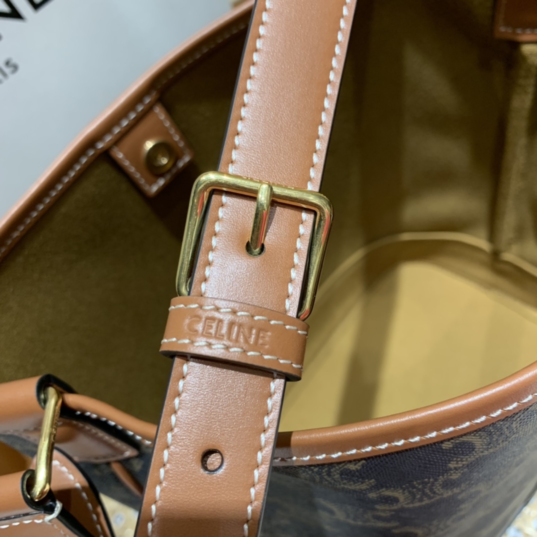 CELINE SMALL BUCKET BAG 191442老花