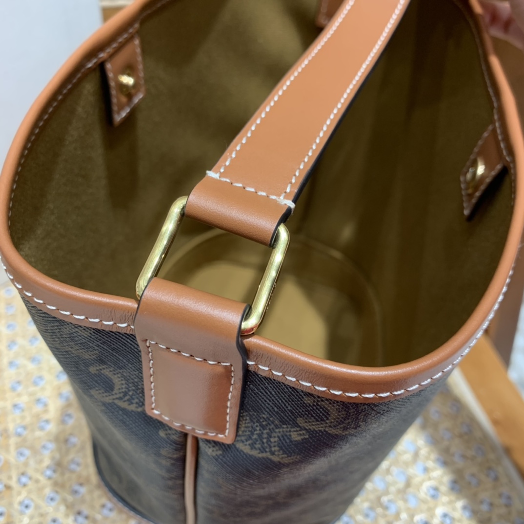 CELINE SMALL BUCKET BAG 191442老花