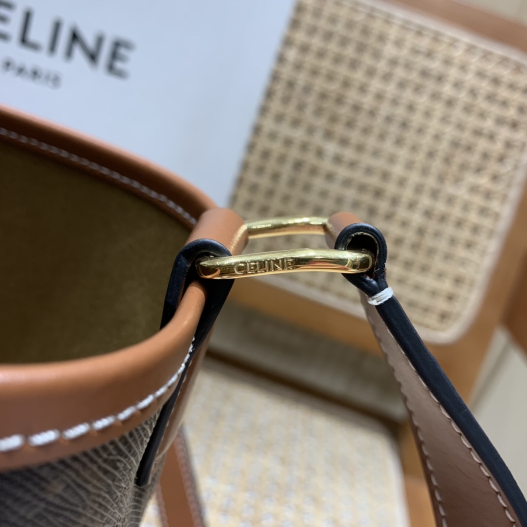 CELINE SMALL BUCKET BAG 191442老花