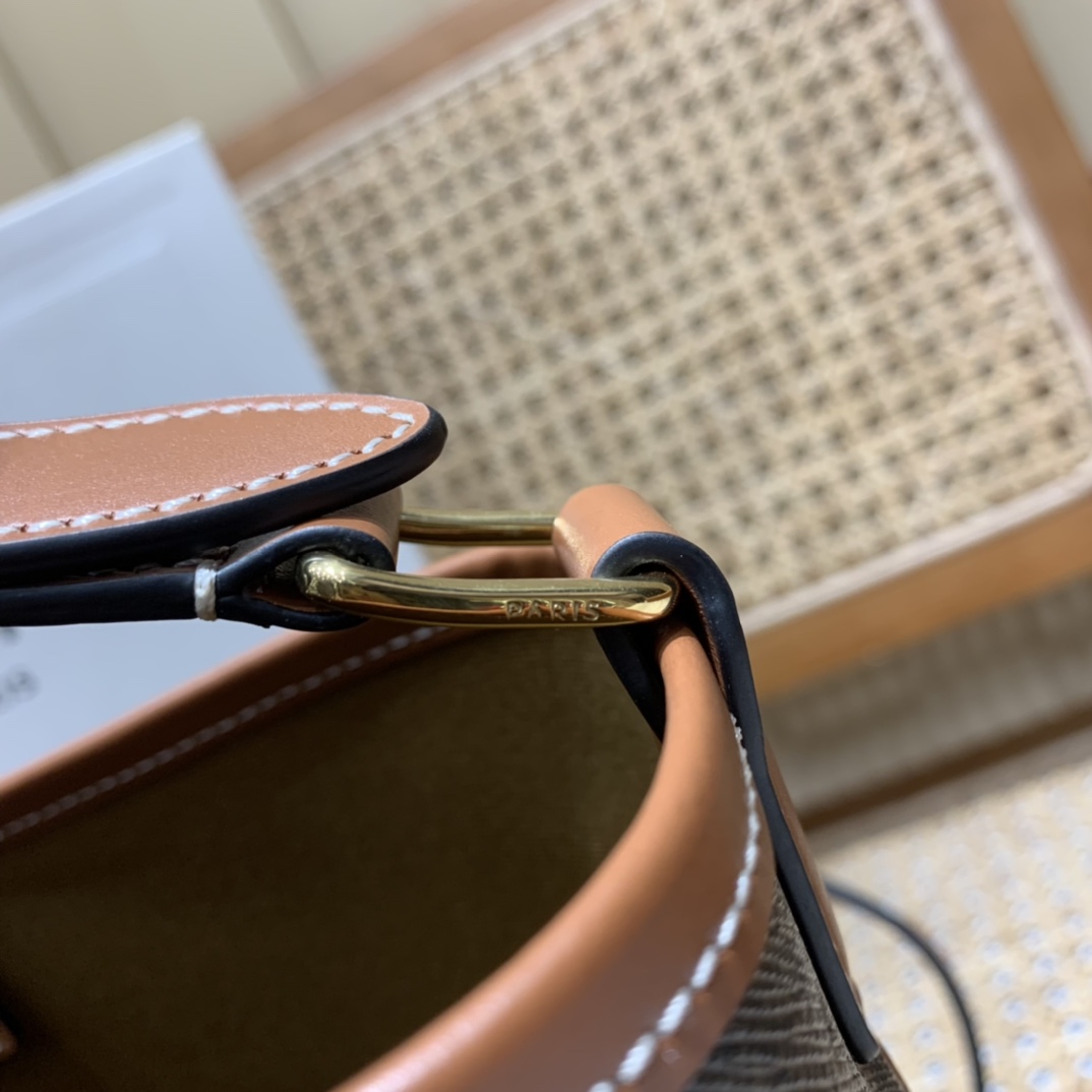 CELINE SMALL BUCKET BAG 191442老花