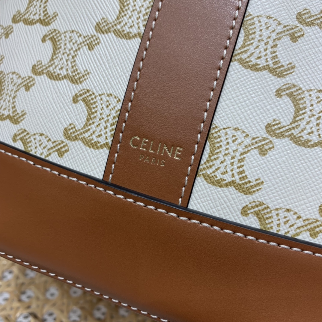 CELINE SMALL BUCKET BAG 191442白花
