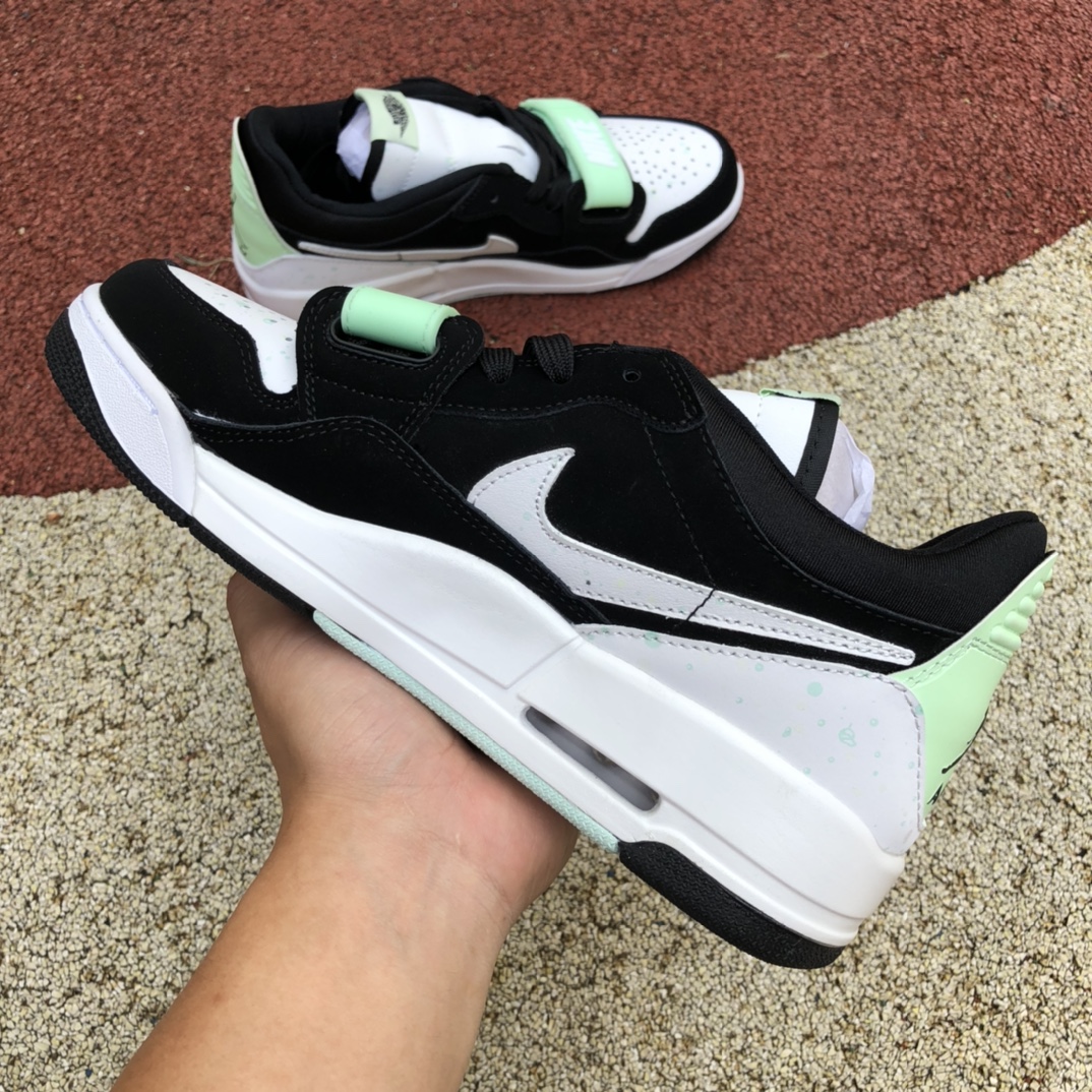 aj312熊猫荧光绿泼墨 300  Air Jordan Legacy 312 Low 荧光泼墨熊猫 CJ5500-013