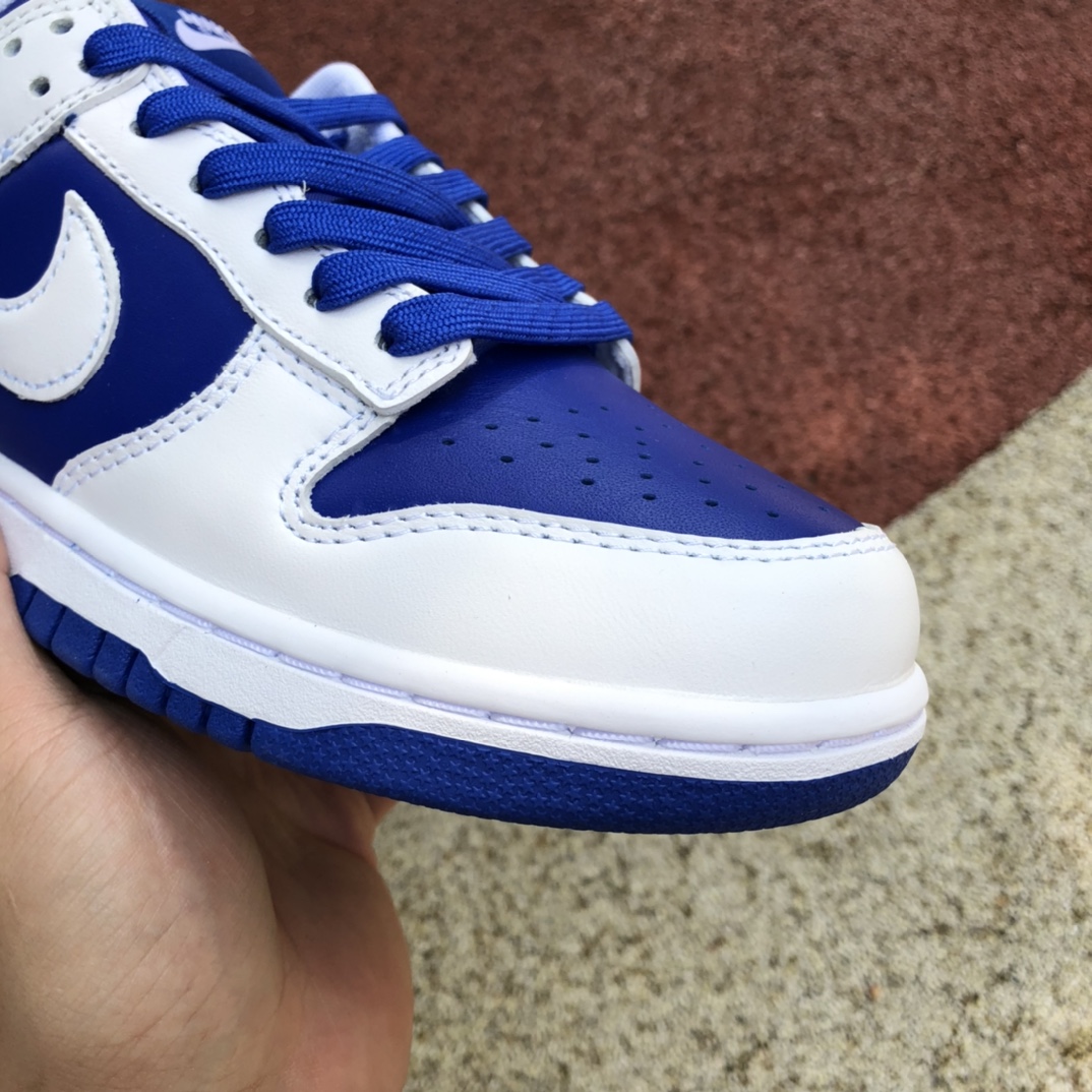 Dunk赛车蓝low Nike Dunk Low Retro 白蓝 赛车蓝 复古低帮休闲滑板鞋DD1391-401