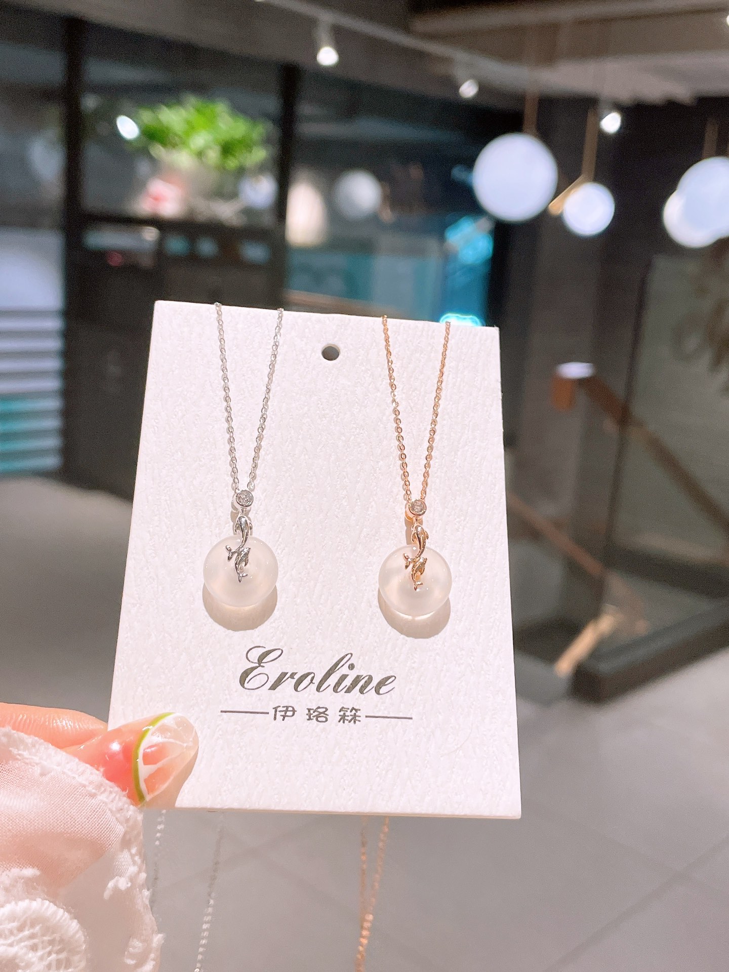 Low Allergy Silver Necklace Sweet Date Night Silver