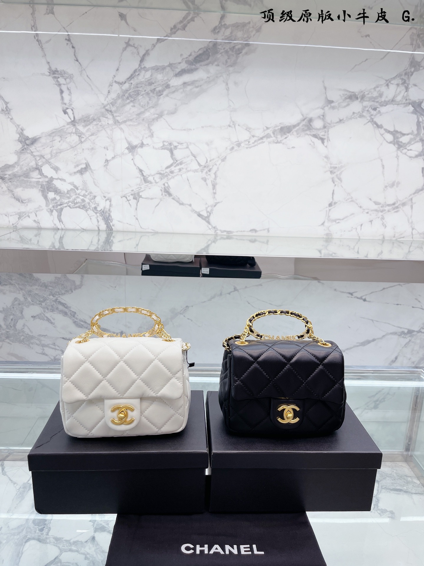 L0 原版皮 Chanel 手柄方胖子 搭配很适这季节 复古氛围感瞬间拉满 尺寸18 13cm