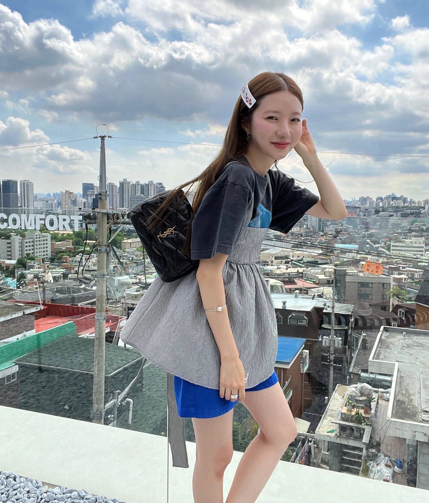 NO:388328,Random and natural outfit, Saint Laurent, saint laurent19860909随性又自然的穿搭,圣罗兰,saint laurent,Bag