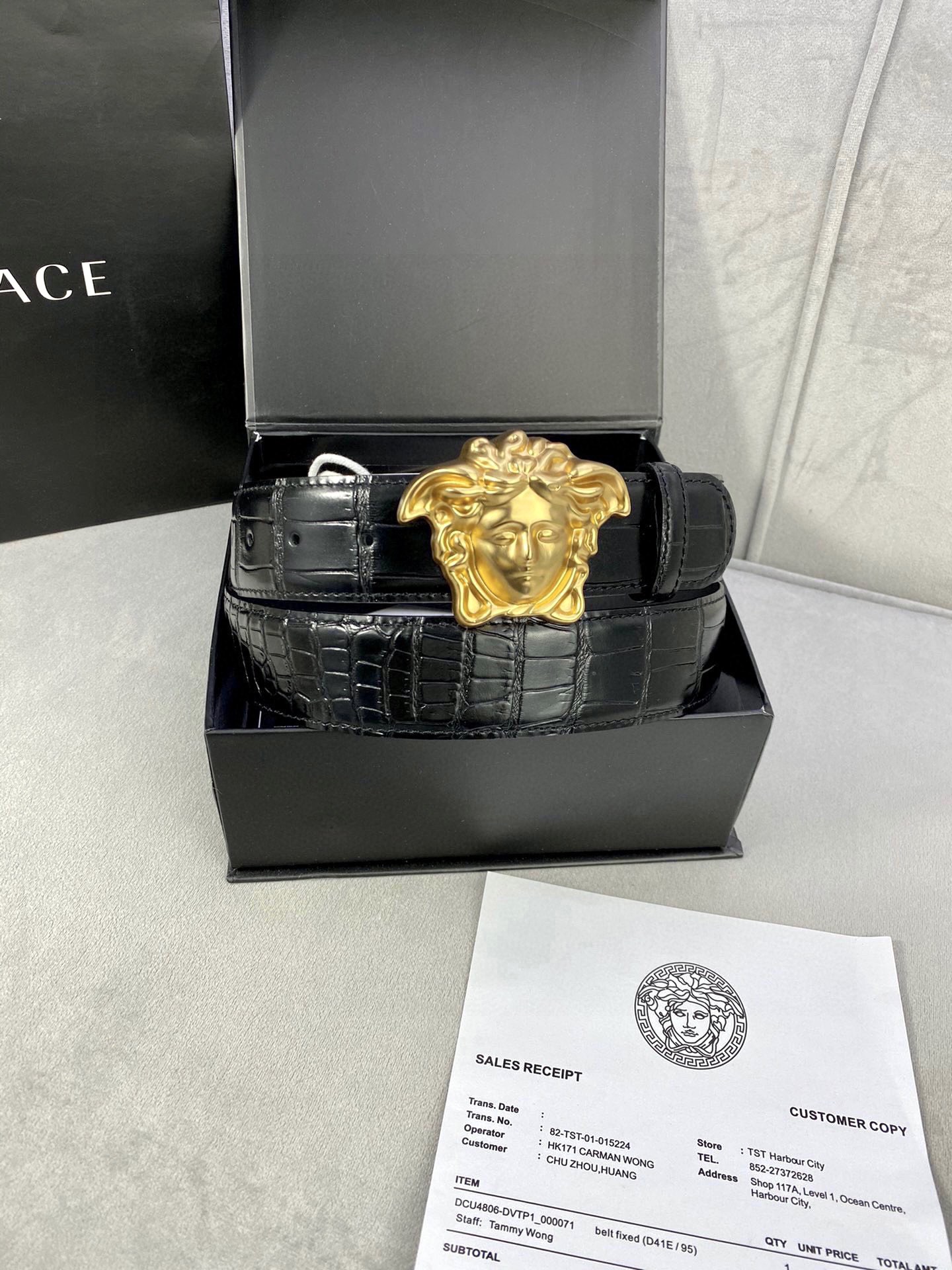 宽度4.0cm范思哲Versace标
