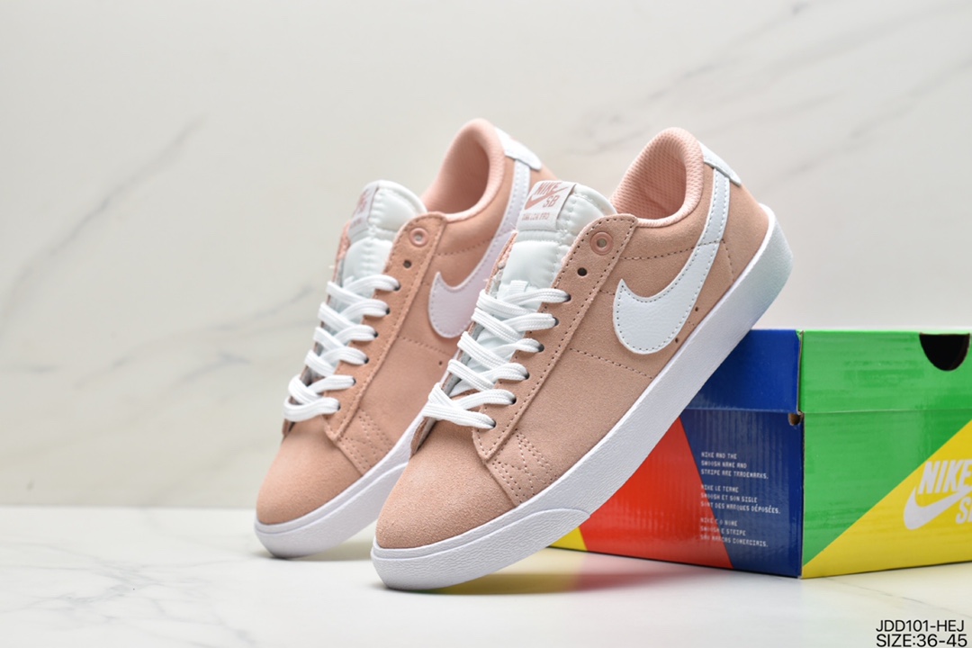 120 耐克/Nike Blazer Low’77 开拓者复古经典低帮男女休闲鞋情侣百搭板鞋运动男鞋女鞋 DC7695-600