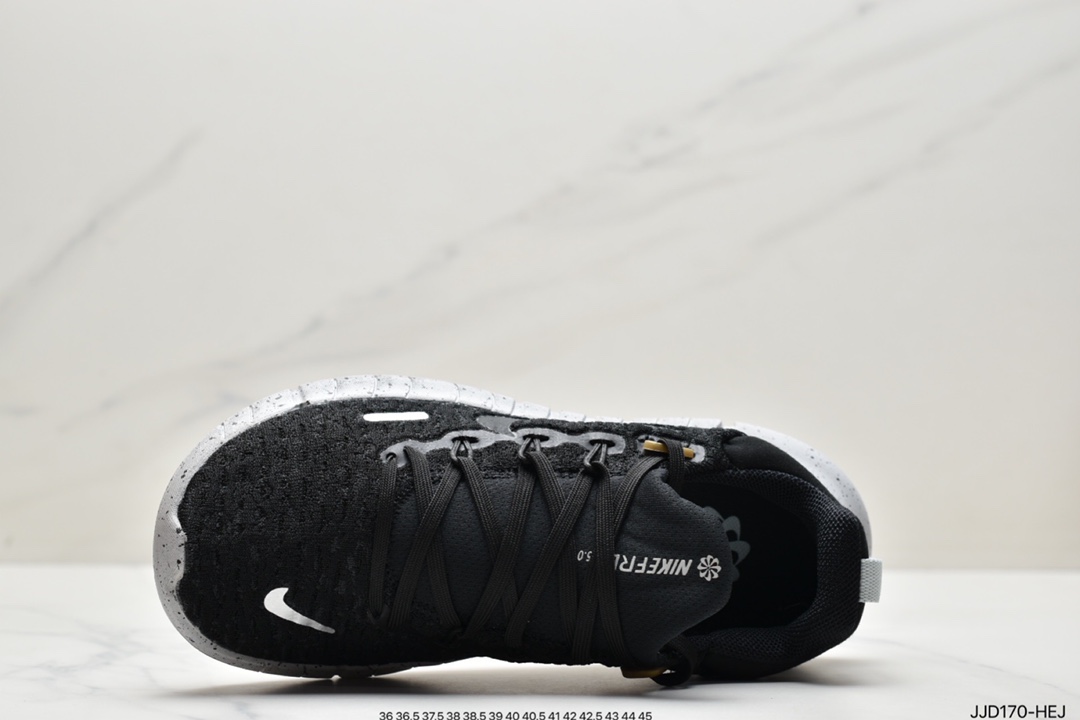 130 真标耐克Nike Free RN Flyknit 2018 赤足5.0二代轻跑鞋 CZ1891-300