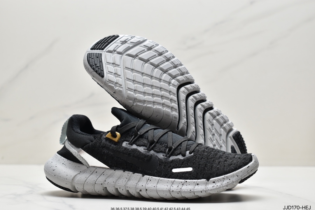 130 真标耐克Nike Free RN Flyknit 2018 赤足5.0二代轻跑鞋 CZ1891-300