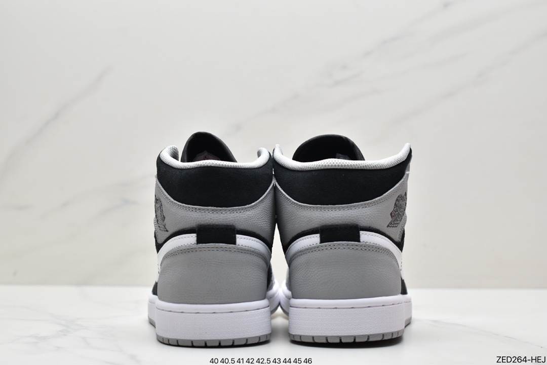 260 Air Jordan 1 Mid SE ”Elephant Toe” 中帮 黑灰爆裂纹 AJ1 乔丹1代 aj1 乔1 DM1200-016