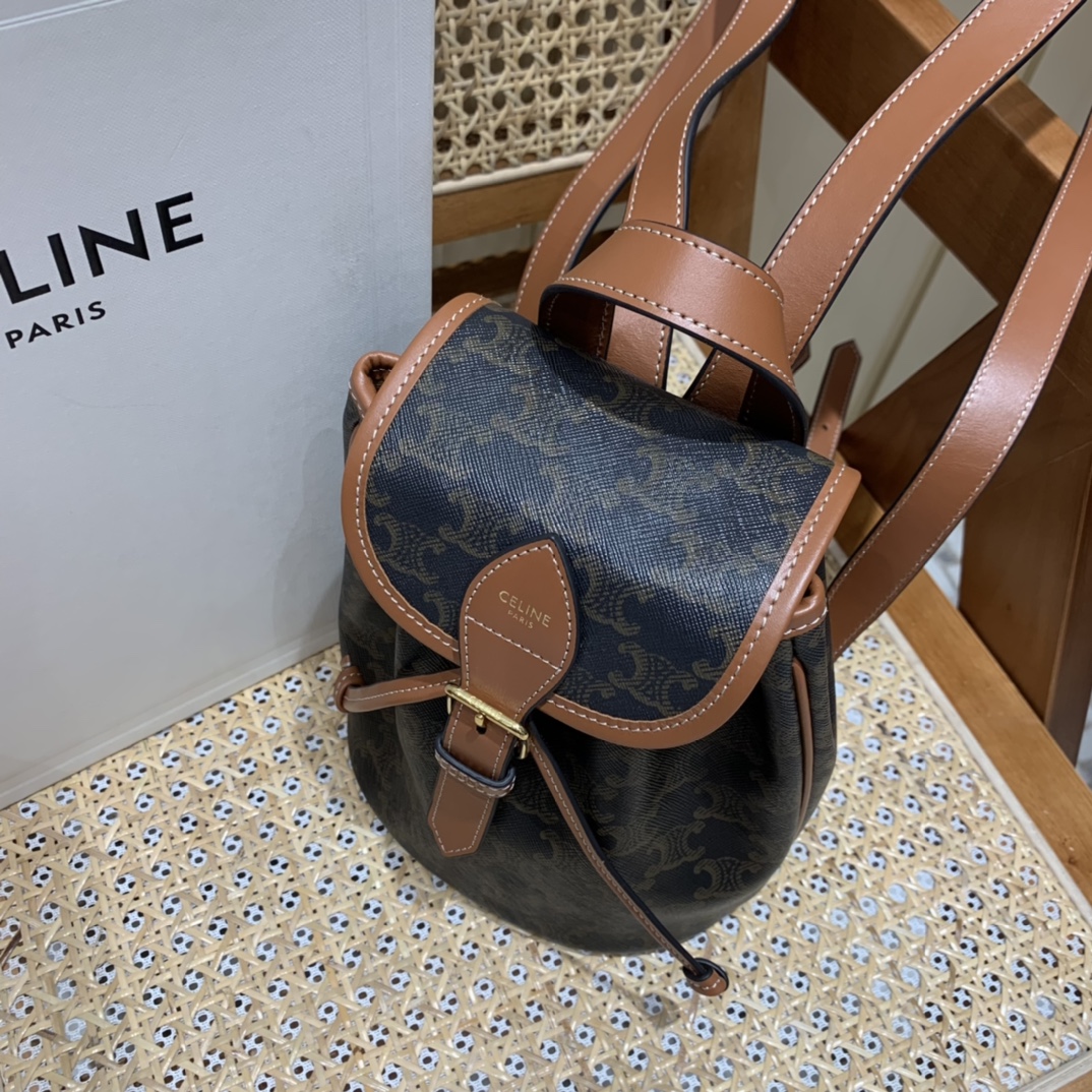 CELINE MINI BACKPACK FOLCO BAG 197662老花