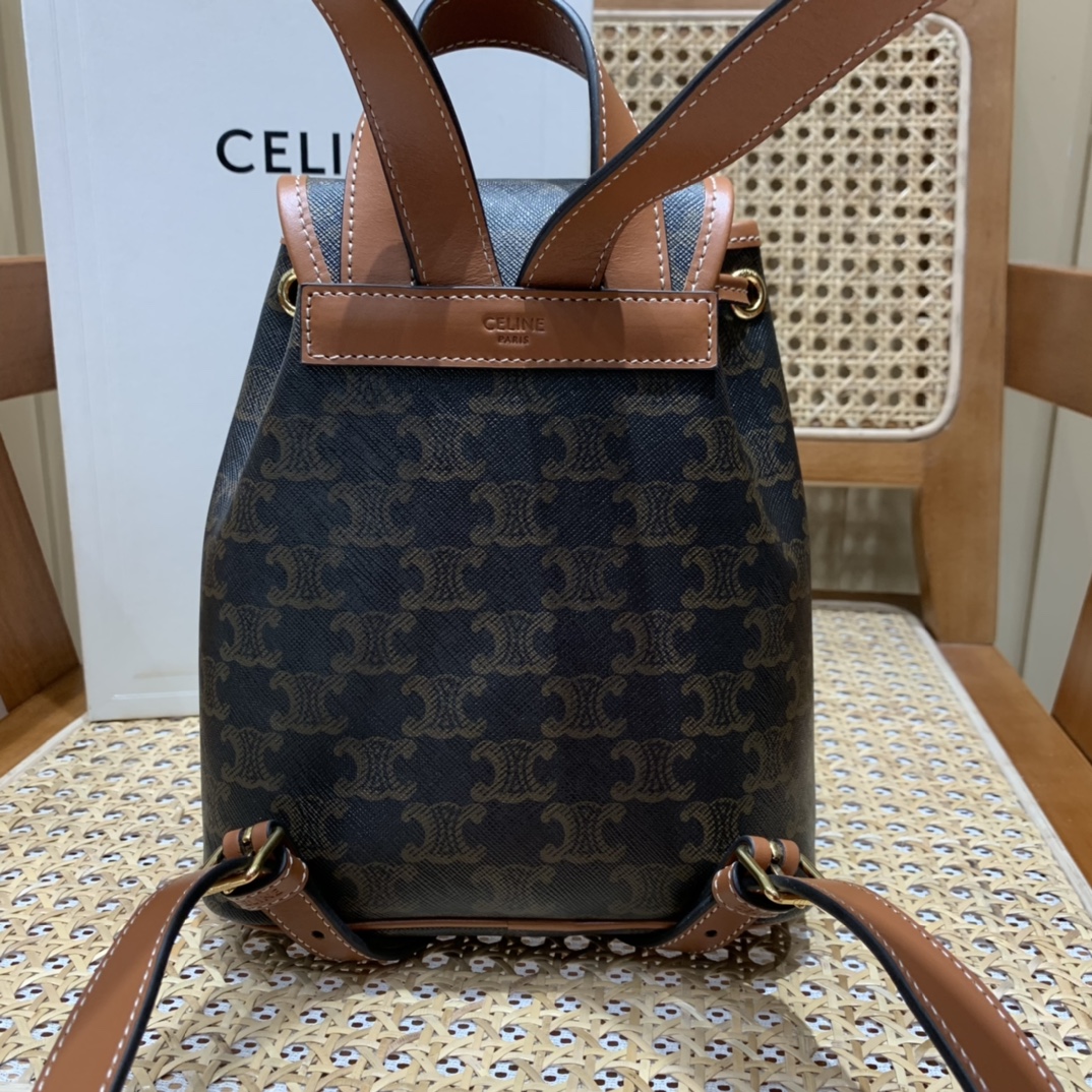 CELINE MINI BACKPACK FOLCO BAG 197662老花