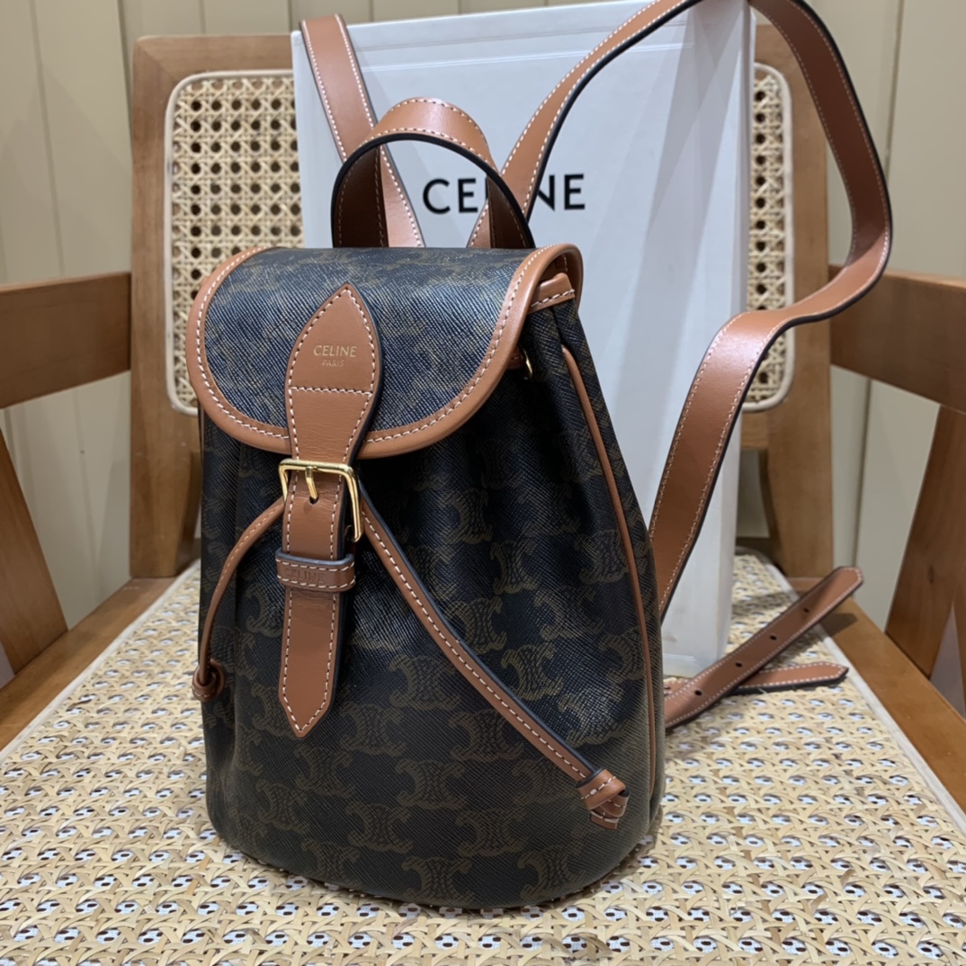 CELINE MINI BACKPACK FOLCO BAG 197662老花