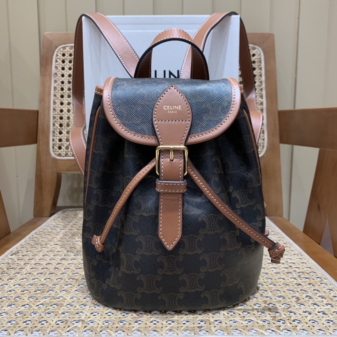 CELINE MINI BACKPACK FOLCO BAG 197662老花